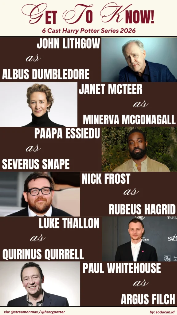6 cast Harry Potter